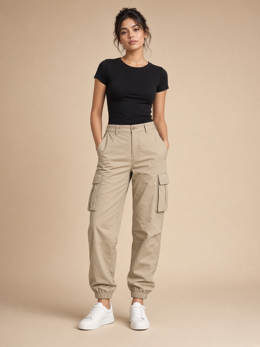 Kargo Cep Detaylı Pantolon