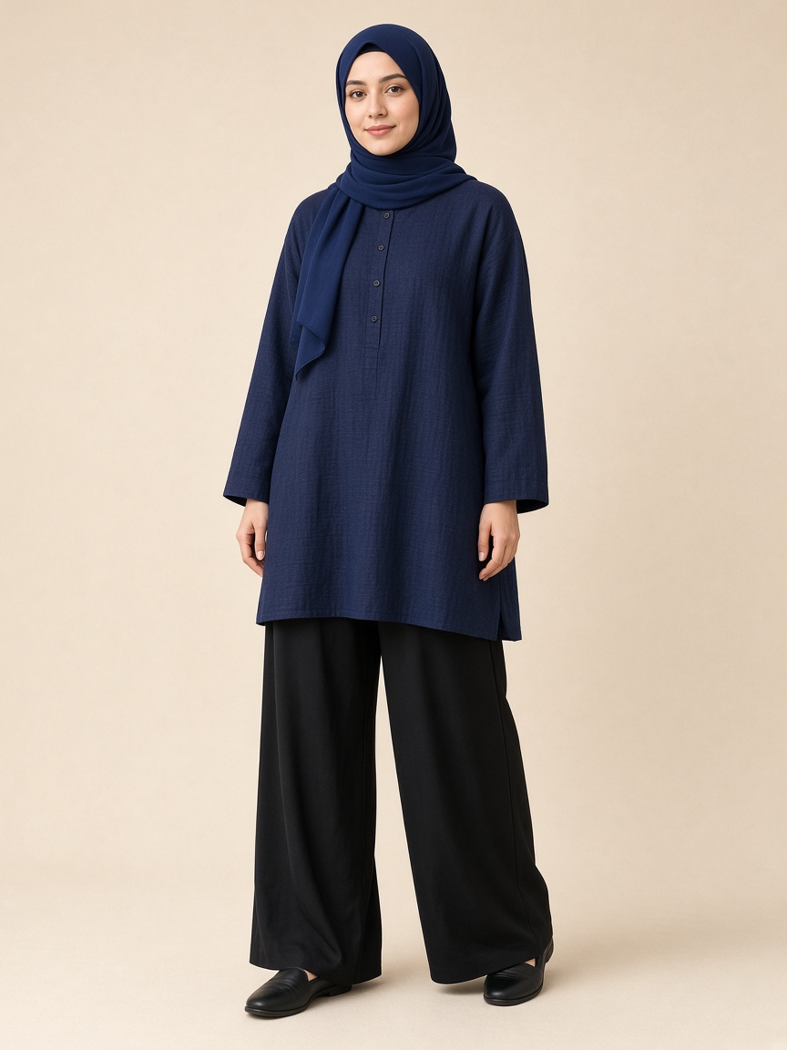 Oversize Tesettür Tunik